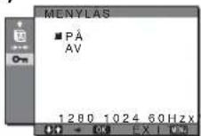 SONY SDM-S73E - MENYLÅS (sid. 16) - 1