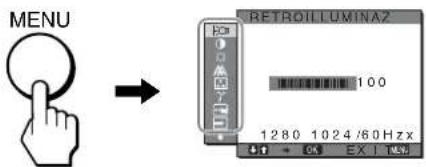 MENU RETROILLUMINAZ 100 1280 1024/60Hz + OK EX I NEW