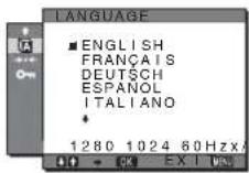 SONY SDM-S73E - LANGUAGE (page 15) - 1
