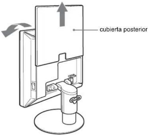 cubierta posterior
