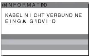 INFORMATIO KABEL NICHT VERBUND NE EINGAI G1DVI-D