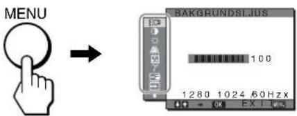 SONY SDM-S73E - Hitta i menyn - 1