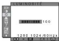 SONY SDM-S73E - LUMINOSITÉ (page 13) - 1