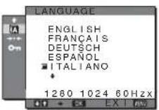 SONY SDM-S73E - LANGUAGE (pagina 16) - 1