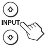 SONY SDM-S73E - Appuyez sur les touches ↓/↑. - 1