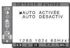 SONY SDM-S73E - DÉTECTE ENTRÉE (SDM-S74E uniquement) (page 16) - 1