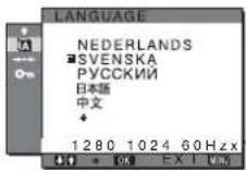 SONY SDM-S73E - LANGUAGE (sid. 15) - 1