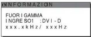 SONY SDM-S73E - Se viene visualizzato "xxx.xkHz/ xxxHz" - 2