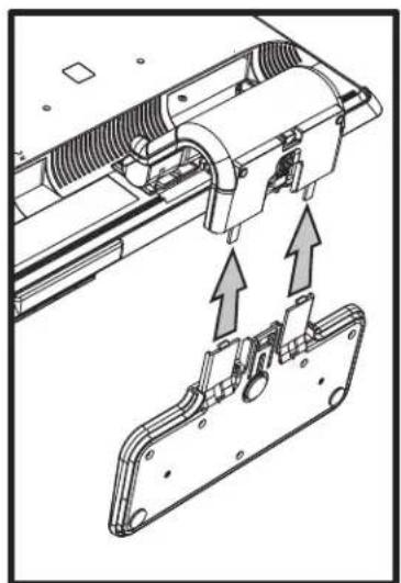 COMPAQ FP1707 - Assembling the cantilever base - 2