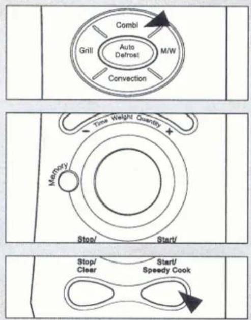 Defy DMO 298 - Combi 2 ( microwave, convection and lower grill cooking ) - 1
