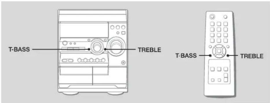 T-BASS TREBLE T-BASS TREBLE