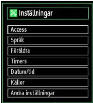 Finlux 32FLY970L - Konfiguration av din TV:s inställningar - 1