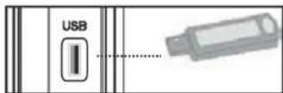 Finlux 32FLK242BW - Anslut ett USB-minne till din TV - 1