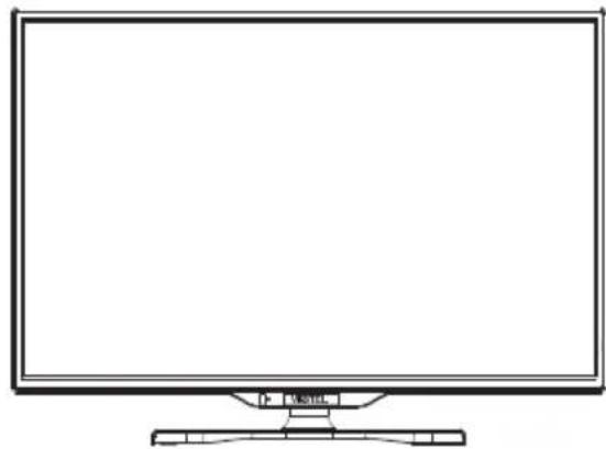 Finlux 32FLK242BW - Titta på TV TV:ns kontrollknappar och drift - 1