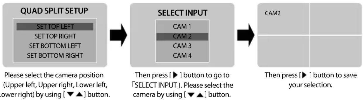 CLARION CJ-7500E - 4) QUAD SCREEN MODE - 1