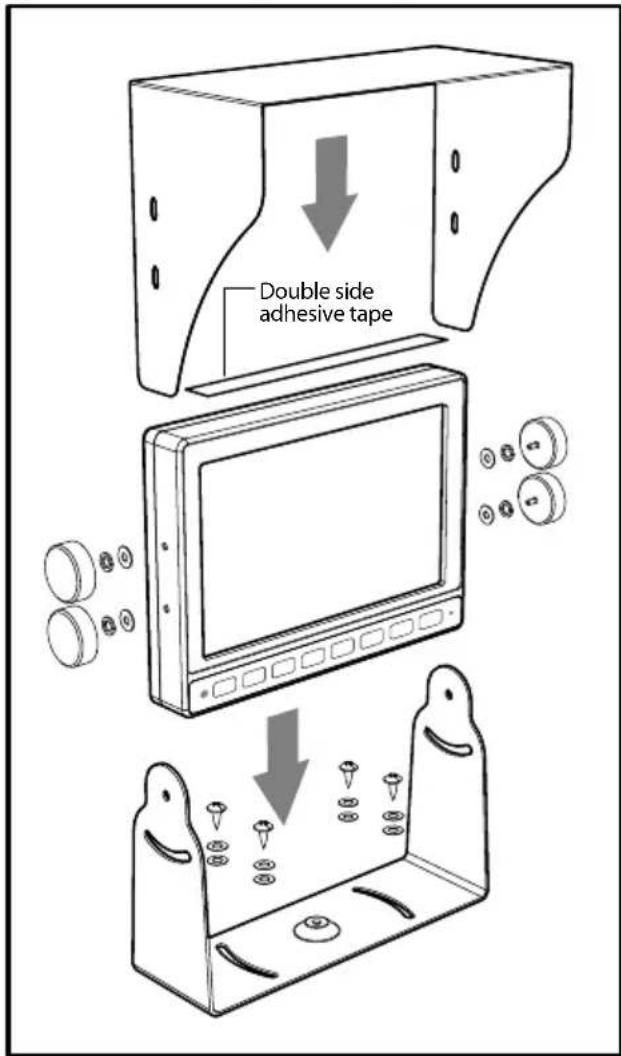 Double side adhesive tape