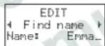 ERICSSON I888 World - To Edit an Entry in the Phone Book - 3