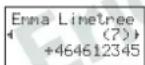 ERICSSON I888 World - To Recall a Phone Number Using the Position - 2