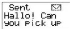 ERICSSON GF388 - Own messages - 3