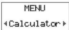 ERICSSON GF388 - The Calculator Menu - 1