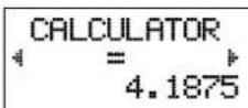 ERICSSON GF388 - The Calculator Menu - 3