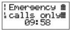 ERICSSON GF388 - Emergency calls only is displayed - 1
