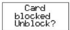 ERICSSON GF388 - To unblock the SIM card Press YES. - 4