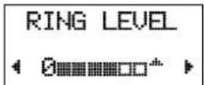 ERICSSON GF388 - To set the level of the ringing signal – Ring level - 2