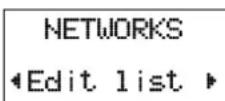 ERICSSON GF388 - The NETWORKS Menu - 4