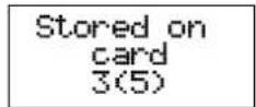 ERICSSON GF388 - To store messages - 1