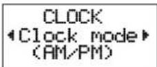 ERICSSON GF388 - To select the a.m./p.m. format or 24-hour format – Clock mode - 2