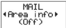 ERICSSON GF388 - To receive area information - 1
