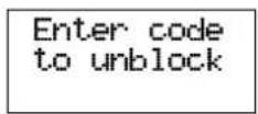 ERICSSON GF388 - To unblock the SIM card Press YES. - 1