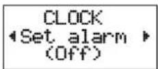 ERICSSON GF388 - To turn the alarm function on without changing the time of the alarm - 1