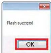 Flash success! OK