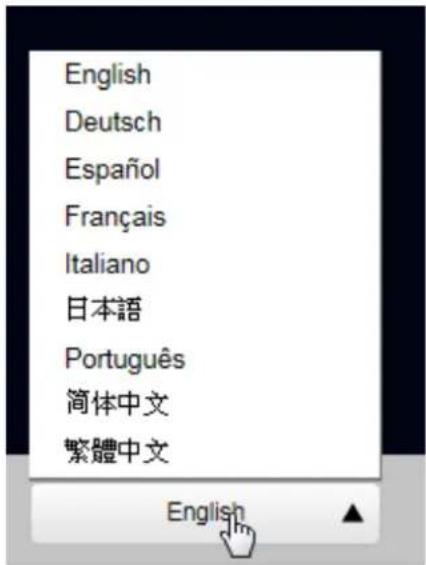 English Deutsch Español Français Italiano 日本語 Português 简体中文 繁體中文 English