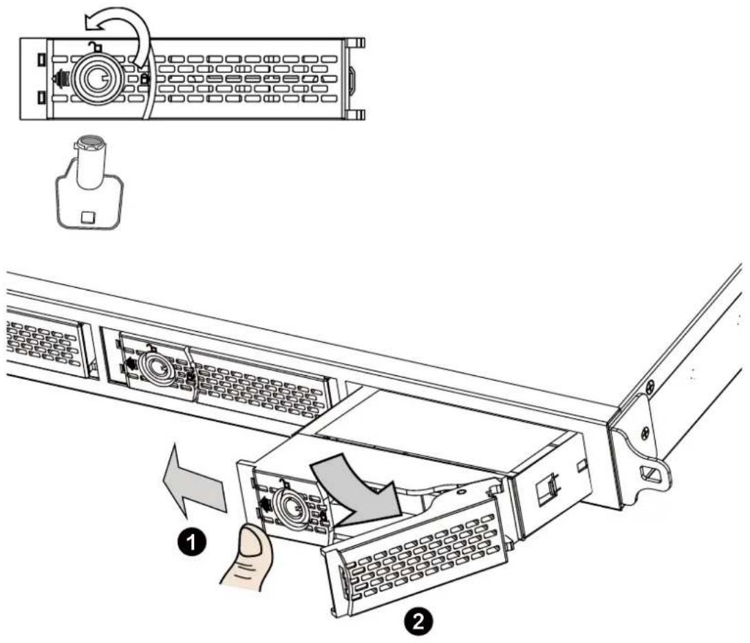 Technical diagram showing device port connection with labeled parts and directional arrows indicating assembly or movement.