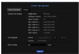 System Management System Information System Information Model Name: Software version: Misc version: MAC Address 2 MAC Address 3 MAC Address 4 MAC Address 5 MAC Address 6 MAC Address 7 MAC Address 8 MAC Address 9 MAC Address 10 MAC Address 11 MAC Address 12 MAC Address 13 MAC Address 14 MAC Address 15 MAC Address 16 MAC Address 17 MAC Address 18 MAC Address 19 MAC Address 20 MAC Address 21 MAC Address 22 MAC Address 23 MAC Address 24 MAC Address 25 MAC Address 26 MAC Address 27 MAC Address 28 MAC Address 29 MAC Address 30 MAC Address 31 MAC Address 32 MAC Address 33 MAC Address 34 MAC Address 35 MAC Address 36 MAC Address 37 MAC Address 38 MAC Address 39 MAC Address 40 MAC Address 41 MAC Address 42 MAC Address 43 MAC Address 44 MAC Address 45 MAC Address 46 MAC Address 47 MAC Address 48 MAC Address 49 MAC Address 50 MAC Address 51 MAC Address 52 MAC Address 53 MAC Address 54 MAC Address 55 MAC Address 56 MAC Address 57 MAC Address 58 MAC Address 59 MAC Address 60 MAC Address 61 MAC Address 62 MAC Address 63 MAC Address 64 MAC Address 65 MAC Address 66 MAC Address 67 MAC Address 68 MAC Address 69 MAC Address 70 MAC Address 71 MAC Address 72 MAC Address 73 MAC Address 74 MAC Address 75 MAC Address 76 MAC Address 77 MAC Address 78 MAC Address 79 MAC Address 80 MAC Address 81 MAC Address 82 MAC Address 83 MAC Address 84 MAC Address 85 MAC Address 86 MAC Address 87 MAC Address 88 MAC Address 89 MAC Address 90 MAC Address 91 MAC Address 92 MAC Address 93 MAC Address 94 MAC Address 95 MAC Address 96 MAC Address 97 MAC Address 98 MAC Address 99 MAC Address 100
