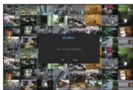 Collage of surveillance cameras with visible camera images and a central overlay showing 'Bulbans' branding.