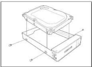 SAMSUNG PRN-4011 - Installing the HDD - 4