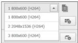 1 800x600 (H264) 1 800x600 (H264) 2 2048x1536 (H264) 3 800x600 (H264)