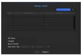 Balance Check File Name Format Balance Check Play Start Time OK Cancel