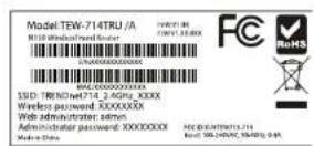 TRENDNET TEW-714TRU - System Management and Default Settings - 3
