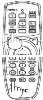 POWER ON OFF CAN INFL 80-200 20-150 1517 VOL 3-200M START START Rebevint MINT NTRDM 7 8 9 + SLOT AUX INIT 6 QAM CEL LINT HEL2 EC