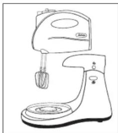 SUNBEAM FPSBHS0301 - USING AS A STAND MIXER - 1