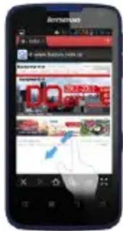 LENOVO S560 - Использование функции multi-touch - 3