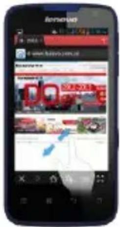 Mobile app screenshot showing a news app interface with headlines and a map view, likely related to a news or media feed.