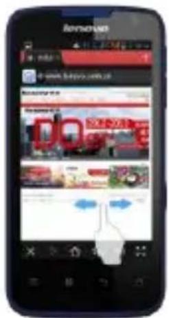 LENOVO S560 - Menggunakan fungsi multi-sentuh - 1