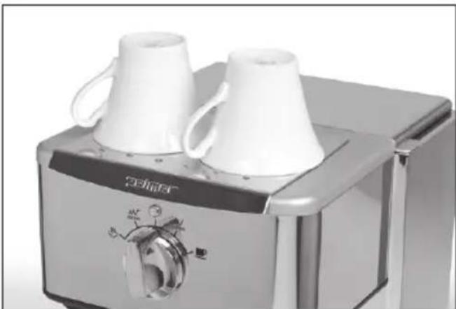Zelmer Subito CM2005M - HEATING-UP THE ACCESSORIES - 7