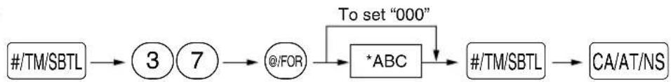 SHARP XE-A402 - Procedure - 1